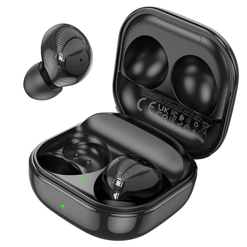 boAt Airdopes Alpha with 35 HRS Playback, 13mm Drivers, Dual Mics ENx & Beast Mode Bluetooth  (Jet Black, In the Ear)